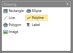 Select the Polyline shape