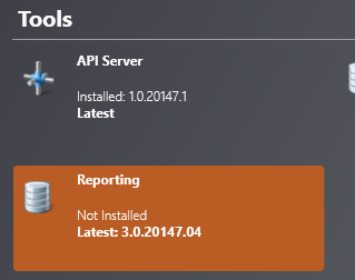 Reporting client location in installer