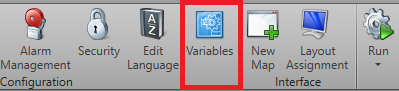 Location of Variables
